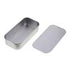 Blank Metal Slide Top Tin Containers Box Cas for Candy Jewelry Crafts Storage Camping Survival Kit - Portable and Smooth Slide