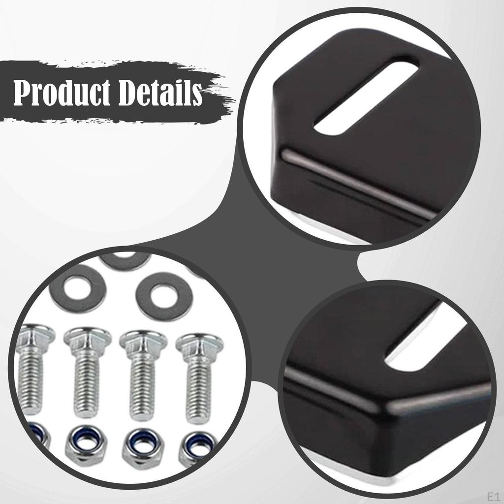 784-5580-0637 Skid Shoe Set Slides Skids Metal Yard Machines Accessory Maintenance Sturdy Slide