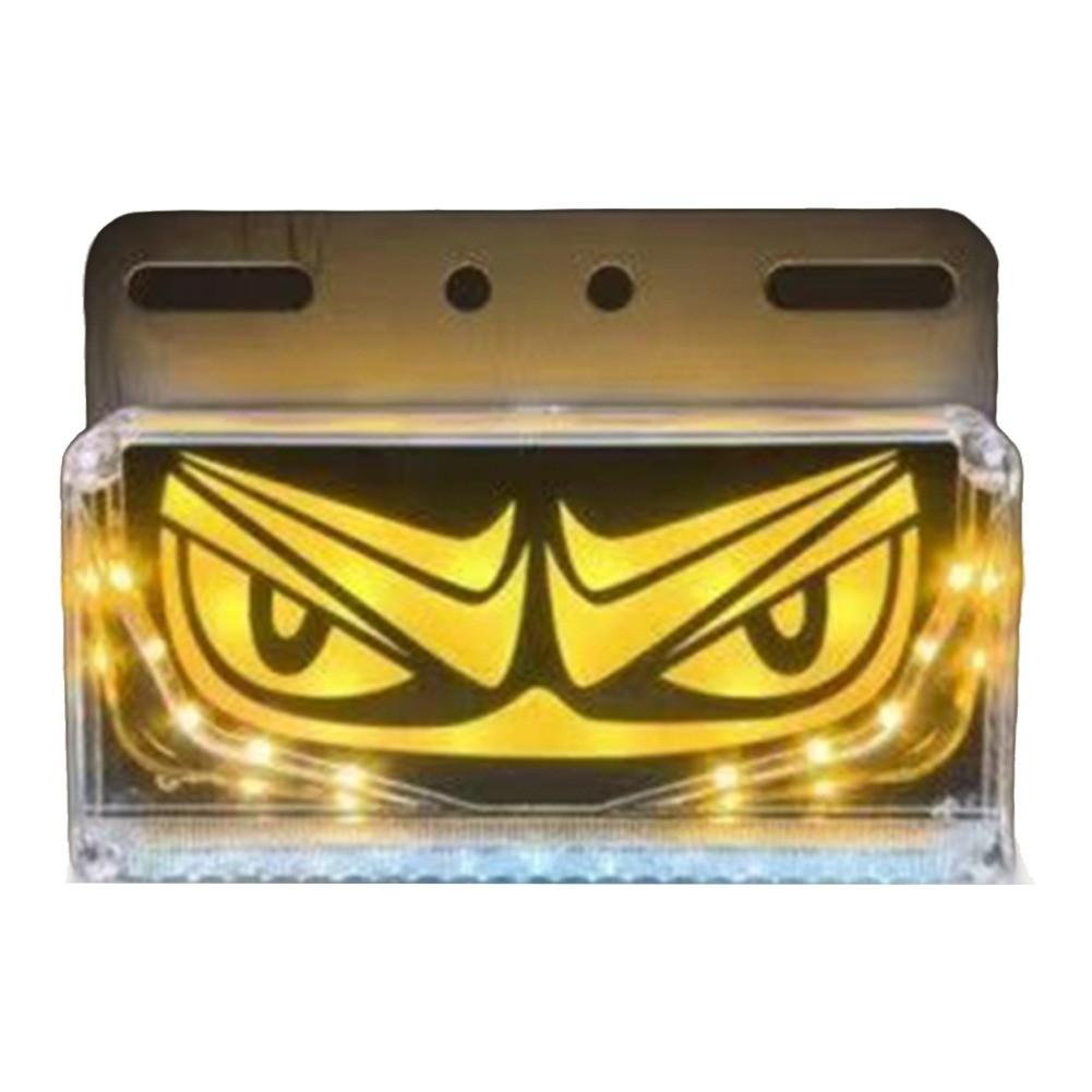 24V Светодиодные габаритные огни для грузовиков Высокая универсальность установки жёлтый