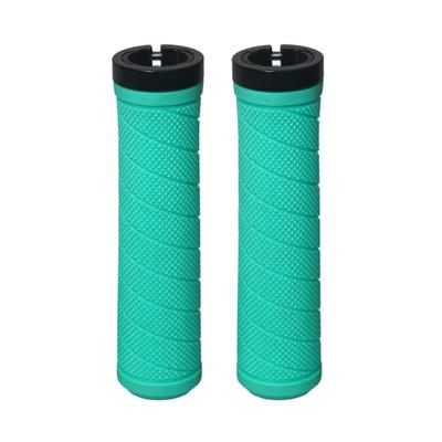 1 Pair Shock Absorbing Mountain Bikes Handlebars End Grip Bicycles Handle Cover Handlebars Grip Sleeve Bicycles Grip