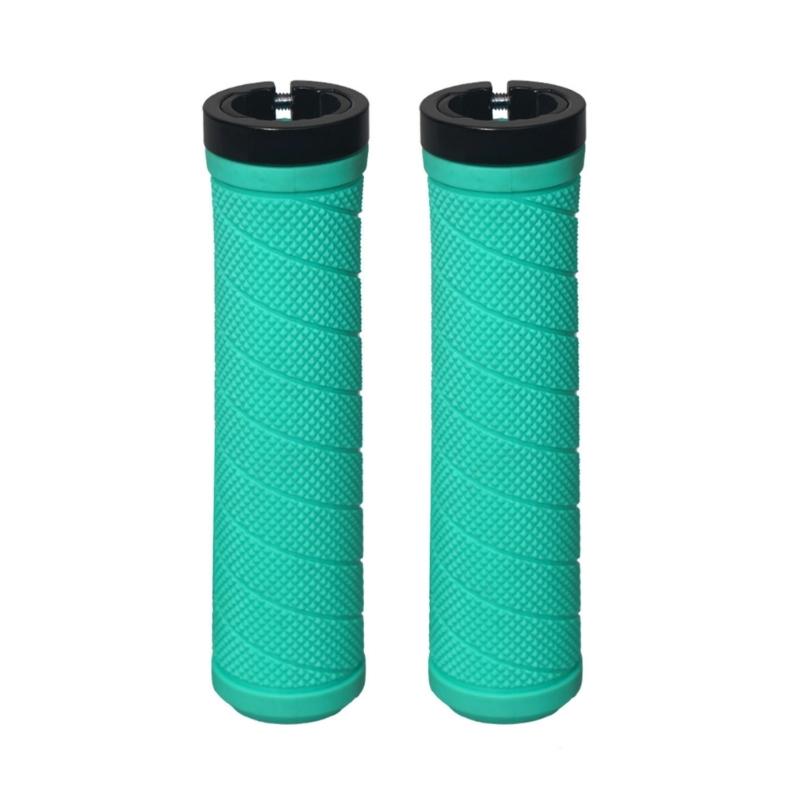 Manopole per Bicicletta Ergonomiche Antiscivolo Manopole Manubrio Meccanismo di Bloccaggio Manubri Manopole Manubrio Traspiranti per Bici da 22,2 mm
