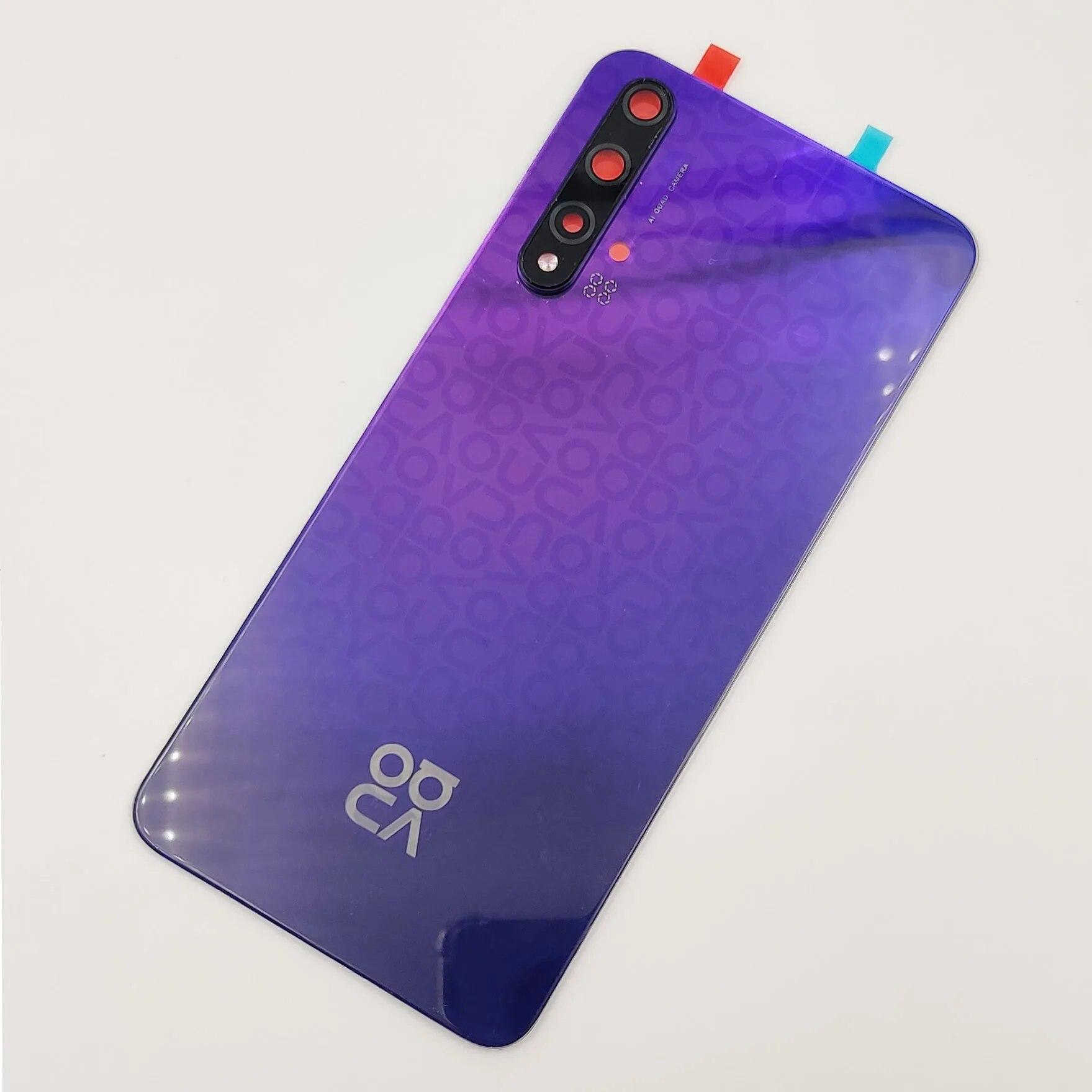 Paredzēts Huawei Nova 5T akumulatora stikla