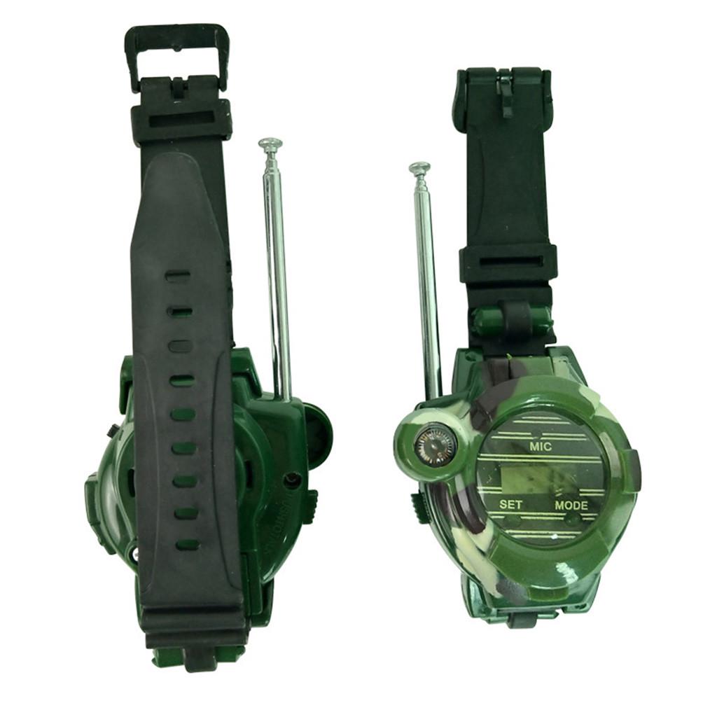 Watch Walkie Talkies For Kids Two-Way Long Range Watch Radio Transceiver 7 In 1