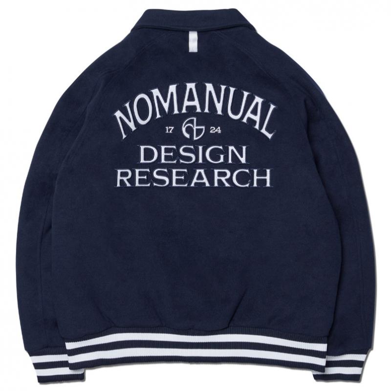 Nomanual W.s Varsity Jacket   Dark Navy
