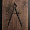 Metal Pencil Compass Woodworking Wing Divider Compass Mutifunctional Drawing Compasses  Carpenter