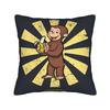 Pillow Case Cartoon Monkey C-Curiouss Georges Soft Pillow Cover For Sofa Car Home Decor Fashion Pillowcases