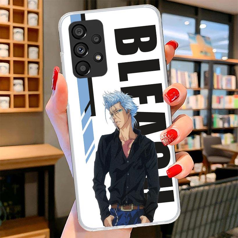 Anime Bleach Ichigo Kenpachi Phone Case For Samsung Galaxy A17 A37 A57 A16 A26 A36 A56 A15 A25 A35 A55 A14 A24 A34 A54 A13 A23 A