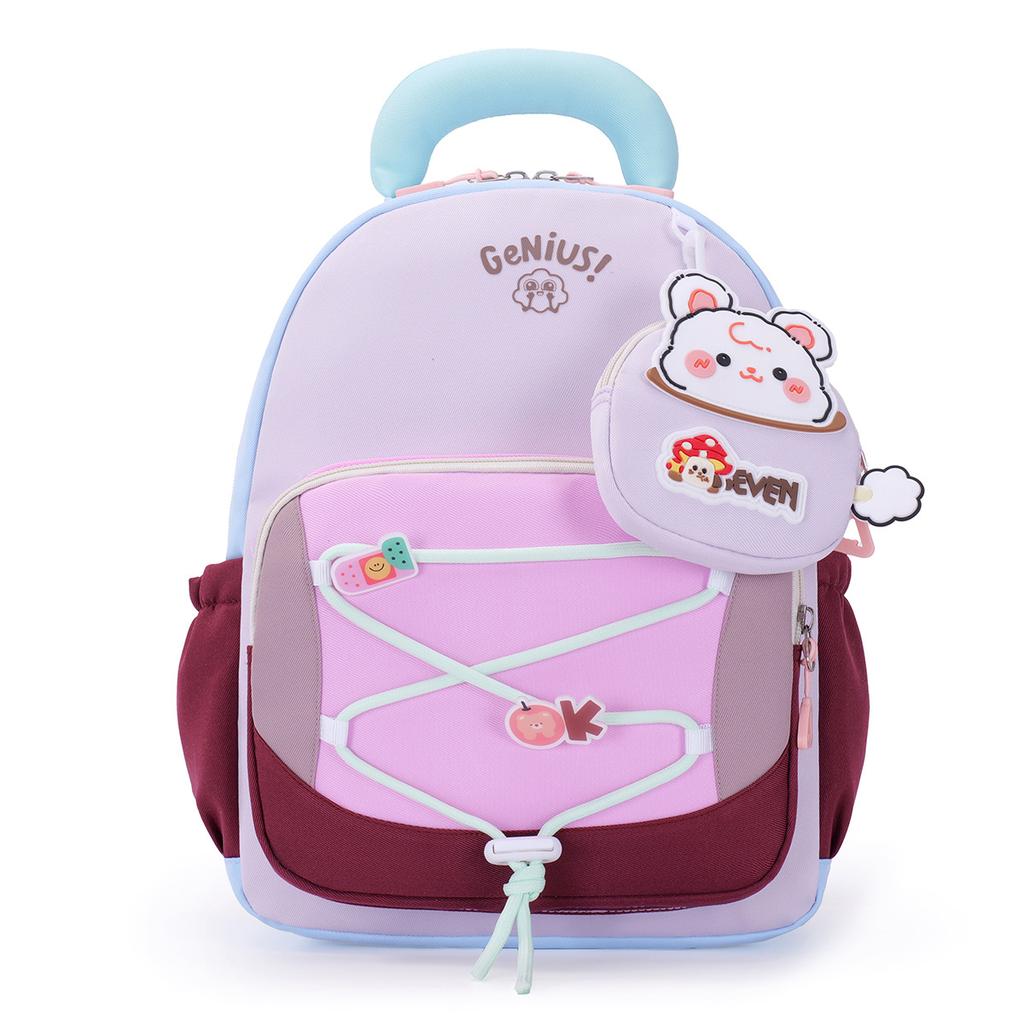 Schoolbag1011 new kindergarten schoolbag cute cartoon children's bag boys and girls reduce the burden of leisure preschool backpack