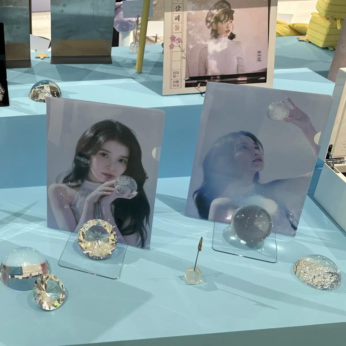 

IU Набор L-образных держателей для всплывающего магазина, синяя версия