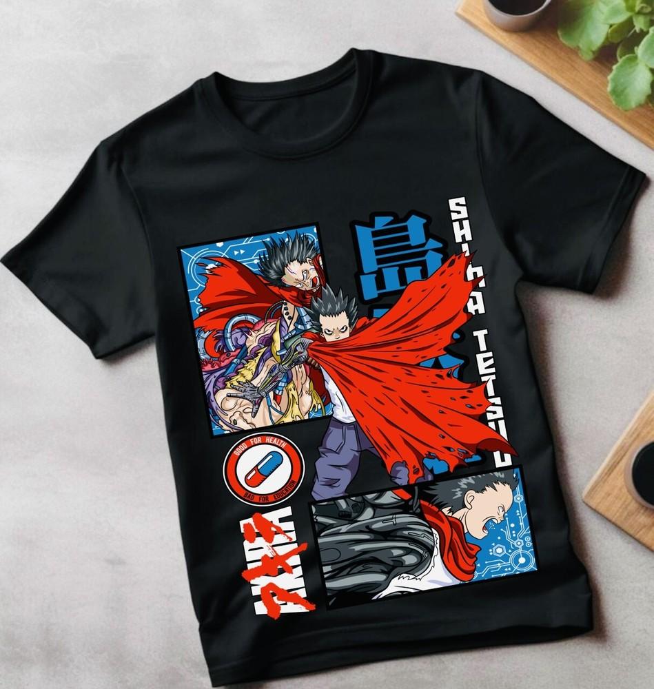 

AKIRA T-Shirt Manga Anime Kaneda Tetsuo Katsuhiro Otomo Neo Tokyo Tee All Size 4XL