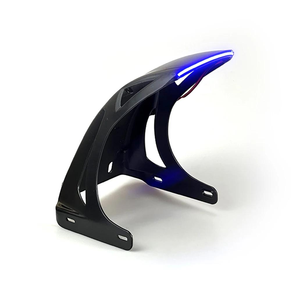 Motorcycle Front Fender Mudguard Extension Splash Pad Modified Accessory with Light for NIU UQI Ninebot SP1 Rear Splash Guard