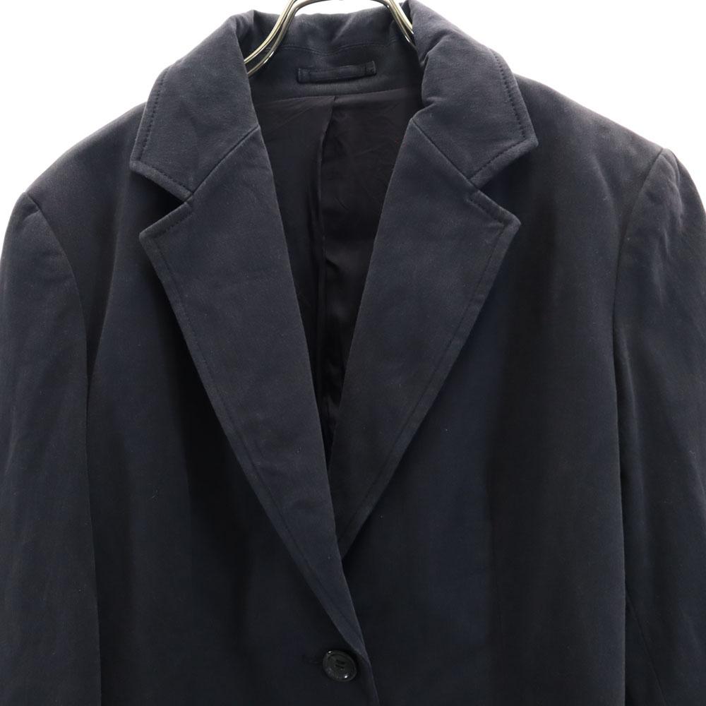 Burberry Sanyo Shokai Long Sleeve Tailored Jacket 42 Black Series Women Used