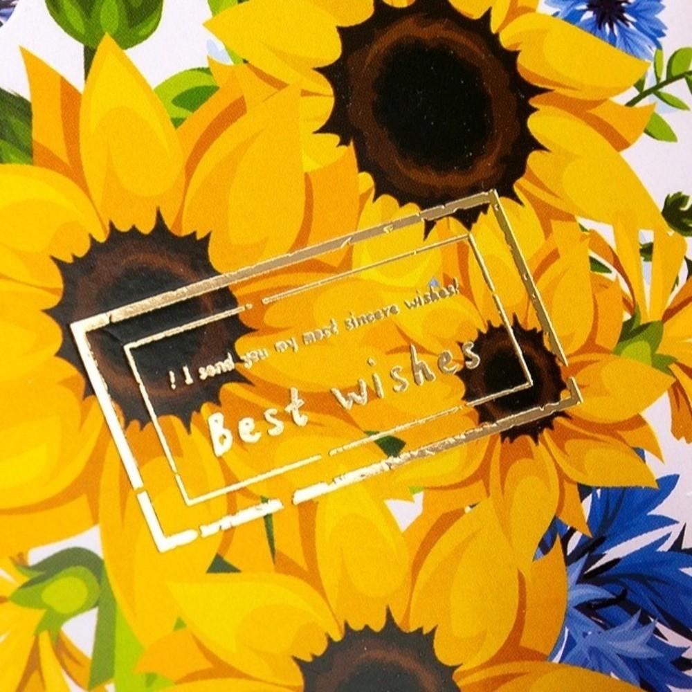 Papier basteln Grußkarte Sonnenblume/Rose/Nelke/Lilie Einladungskarte Valentinstag