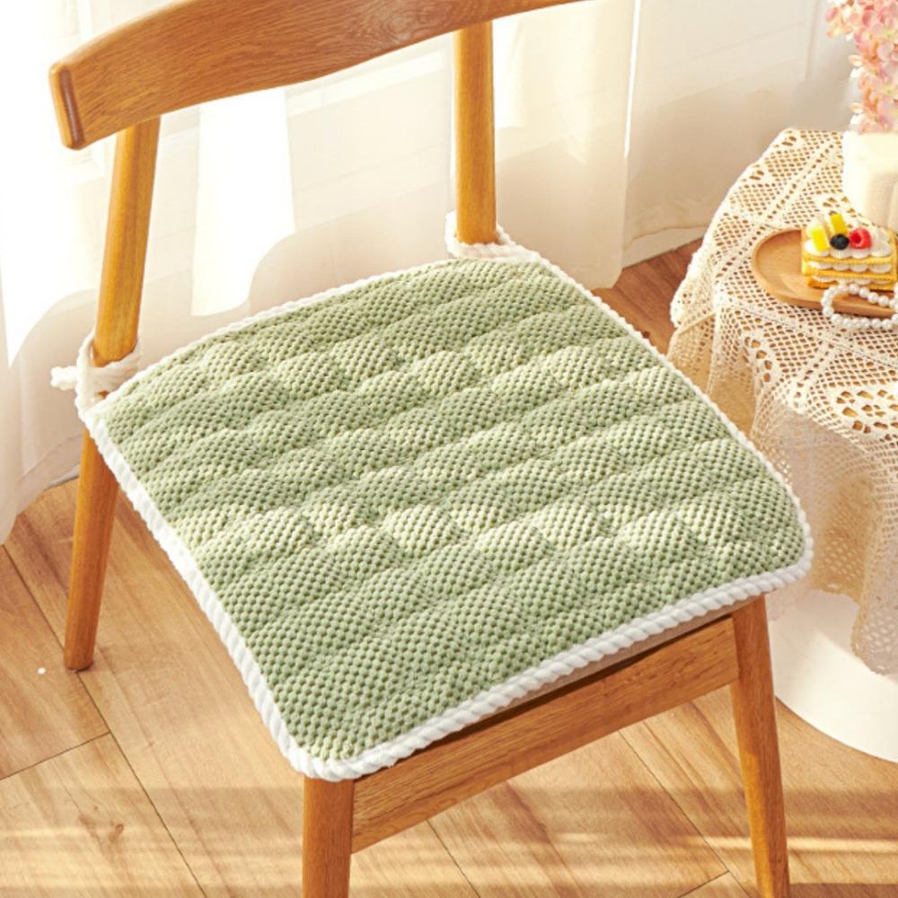 40cm Office Chair Pad Winter Thick Car Seat Pad Soft Dining Chair Cushion