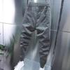 Pánské Cargo Kalhoty Volné Stahovací šňůrka na kotníky Pružný pas Jednobarevné Více kapes Fitness Streetwear Outdoor Cestování Sportovní kalhoty