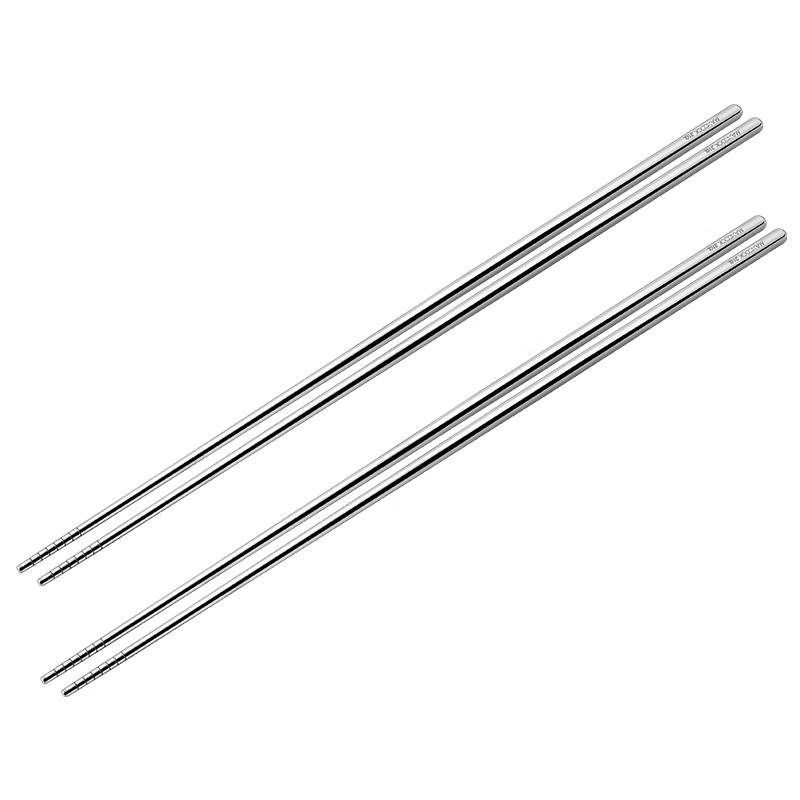 MAXCOOK 316L Stainless Steel Extra-Long Hotpot Chopsticks