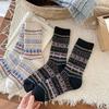 Elastic Warm Socks National Style Winter Socks Fashion Women's Sock  Autumn Winter