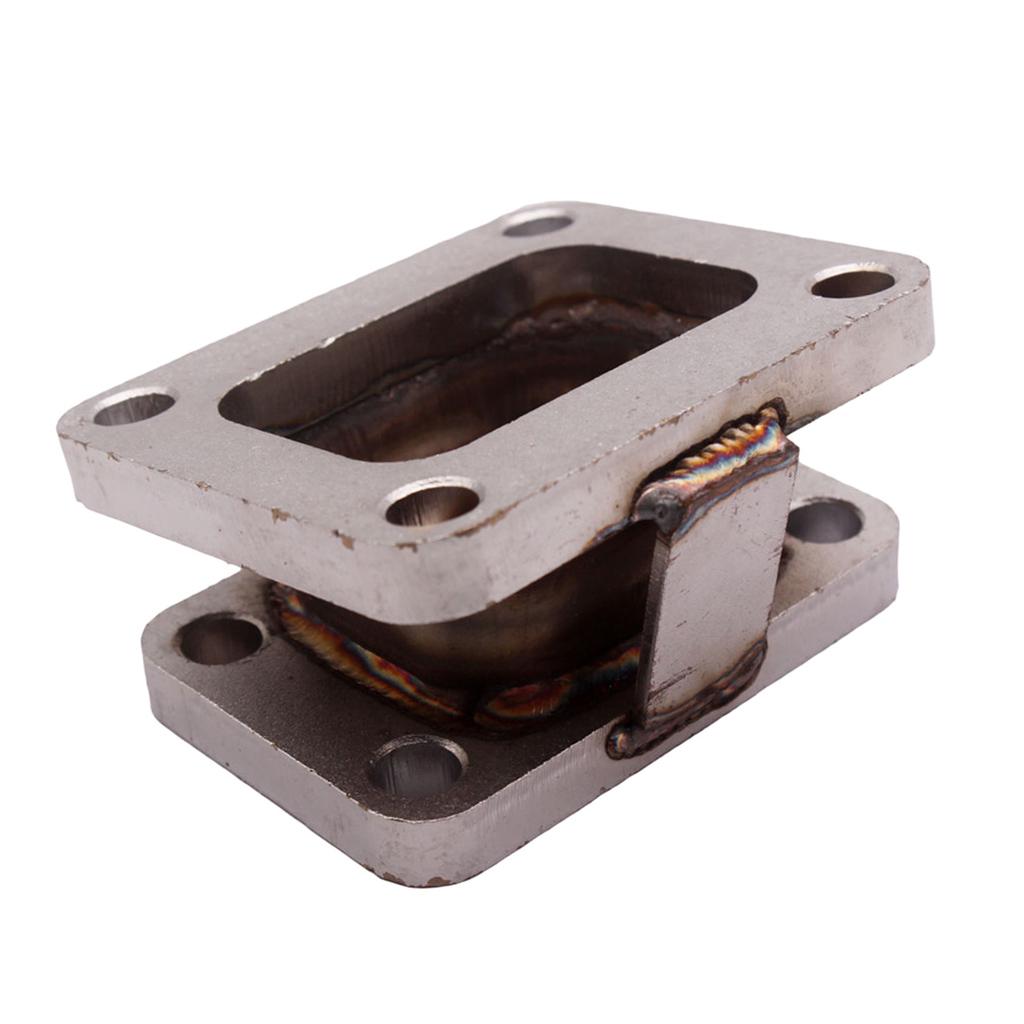 Turbo Exhaust Manifold Adapter Flange Cast Iron T3 to T4 Conversion Fitting for Car or Truck Turbo Installation