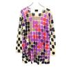 marimekko 100% wool Overall handle Long sleeve knit one piece S Purple Women Used