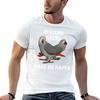 African Grey Bird Gift Women Parrot Pet African Grey T-Shirt Casual Graphic Print Tee