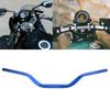 28mm Motorcycle Contour Handlebar Aluminum Anodized Mid Handle Bar Universal Replacement for CRF230FBlue