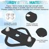 for ATV Lawn Mower Golf Cart Yard Cart Garden Tractor 3-Way Trailer Hitch Adapter Steel Hook Mounting with Bolts