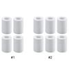 4/6pcs Filter Cores PP Cotton Faucet Water Purifier Replacement Bath Shower Filter Household Mini Bathroom Accessories