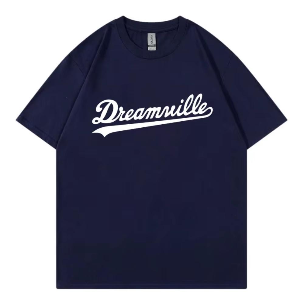 Rapper J Cole Dreamville Print Tshirt High Quality Fashion Short Sleeve Tshirts Unisexs Women Summer Casual Loose Cotton T Shirt