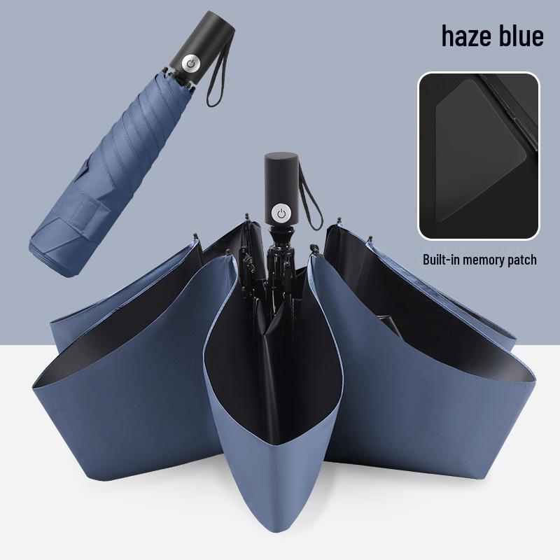 Ultra-Light Anti-UV Automatic Folding Umbrella: Crease-Free, Wrinkle-Free Sunshade & Sunscreen Parasol
