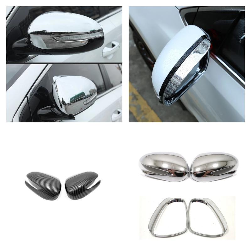 

Для Kia Sportage 4 QL KX5 2016-2018 аксессуары боковая дверь заднего вида поворотное зеркало крышка рамка декоративная крышка отделка автомобиля