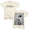 Jimi Hendrix Accordatura Chitarra Foto Firma Maglietta Uomo Band Rock Merch Tour