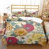 Plant Flowers Digital Comfortable Duvet Quilt Cover Pillowcase Bedding Set Children Bedroom Decoration Home Textile