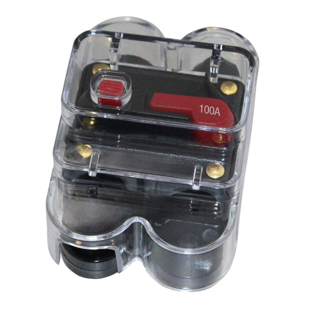 

Shiwaki -36V DC Circuit Breaker for Car, Marine, Boat, Motorcycle with Manual Reset - 100A 100A