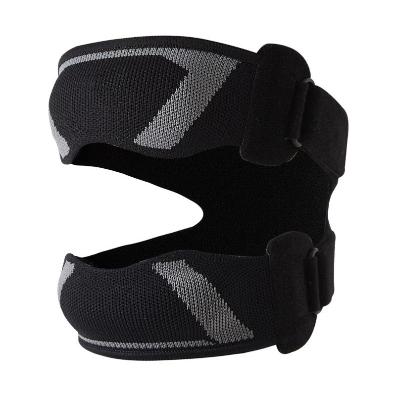 

Upgraded Double Bandage Knee Support: Double Patella Strap for Fitness and Meniscus Protection One Size чорний