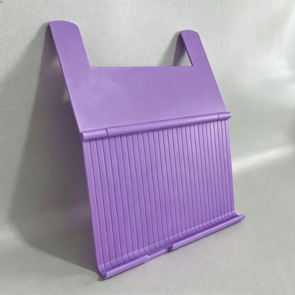 Clip-on Design Mahjong Card Holder Foldable Playing Card Stand Table Edge Rack  Family Game Night