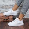 Foreign Trade Large-size Board Shoes Women's Spring 2024 New Ins Trendy Student Versatile Casual Sports Little White Shoes