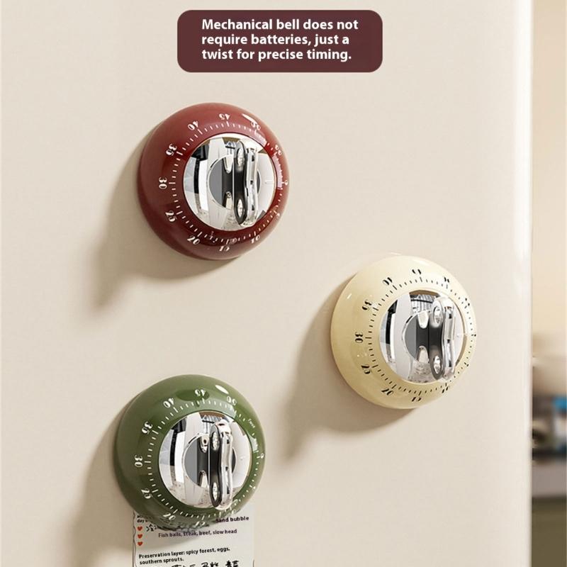Modern Magnetic Cooking Timers With Simple Operation For Baking Meal Preps Workout And Home Organization
