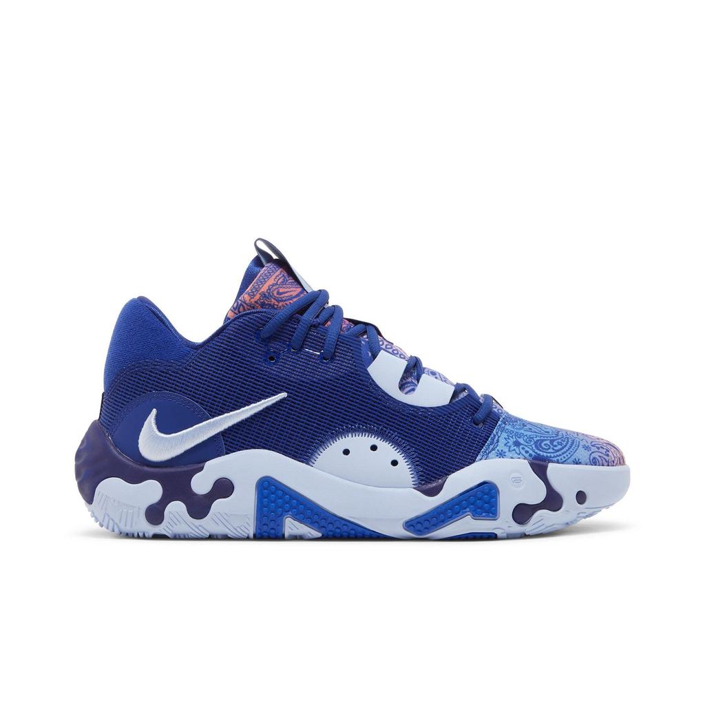 Nike PG 6 EP 'Blue Paisley' (Unisex) Hyper Royal / Light Marine Basketball Shoes DH8447 400