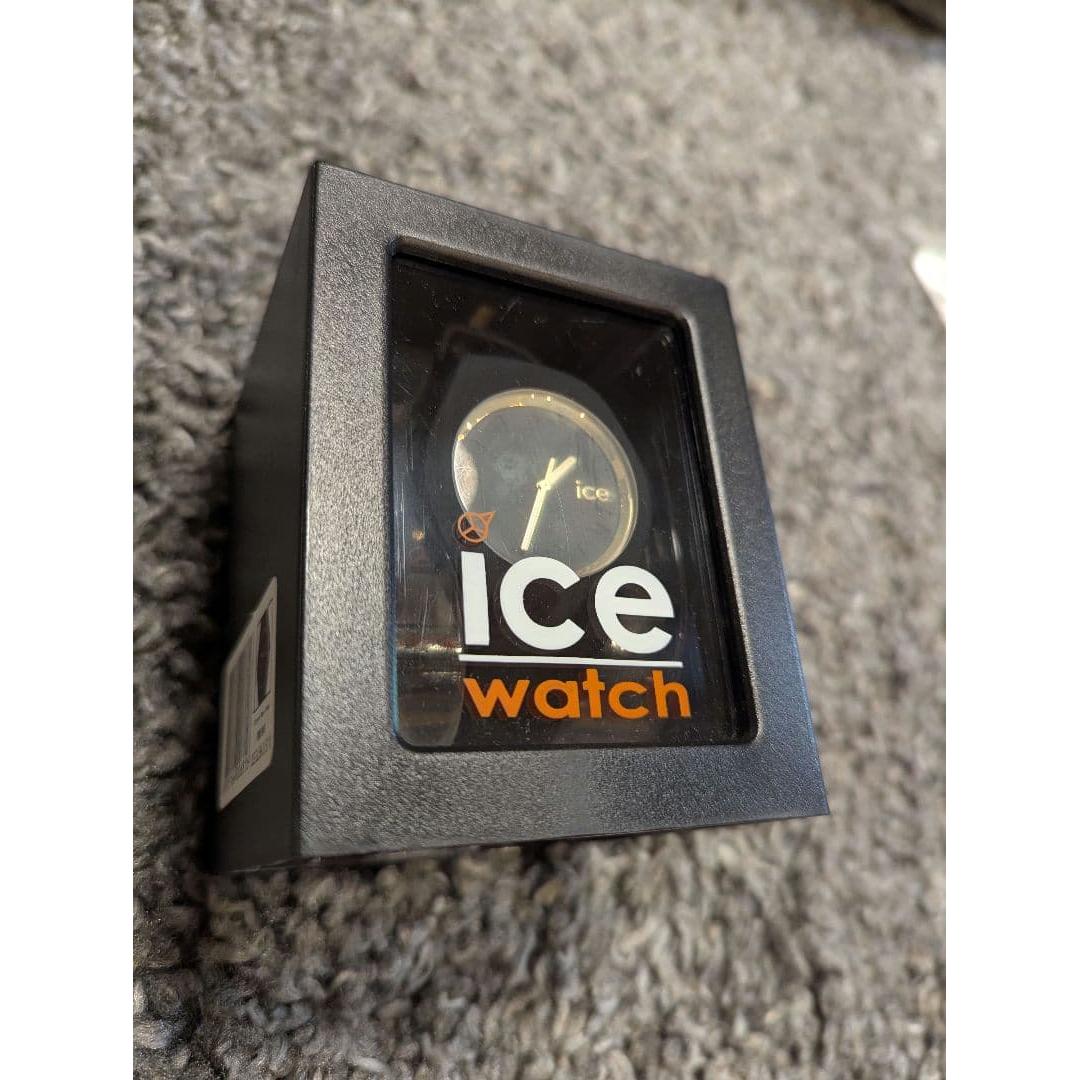 Used ice watch black analog watch