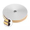 5m/10m Weather Stripping Door Seal Strip Diep Self-adhesive Draft Stopper Tape Window Insulation Noise Rubber Sealing Strip