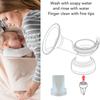 Effective Silicone Breast Pump Attachment Duckbill Valves Rubber Valves Prevent Milk Backflow & Enhances Efficiency