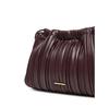 Handbag Calvin Klein Plisse Drawstring Bag LV04F3076G Burgundy