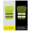 Sicherheit Hohe Sichtbarkeit Reflektierender Streifenweste Baustellenschutz Reflektierende Weste Auto Reflektierende Westen Reflektierende Jacke