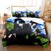 Anime Black Butler Bedding Set, Movie 3d Duvet Cover with Pillowcase 75x50cm,Single Double Bed Duvet Cover 2/3pcs Gift for Boys