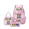 Rhythm Box Backpack Student School Bag Middle College Student Simple Outdoor Travel Backpack D