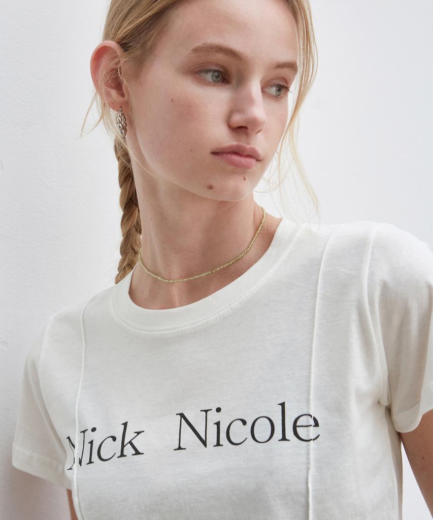 Nigaennikol Nicole Pintuck Crop Tee_6 Color