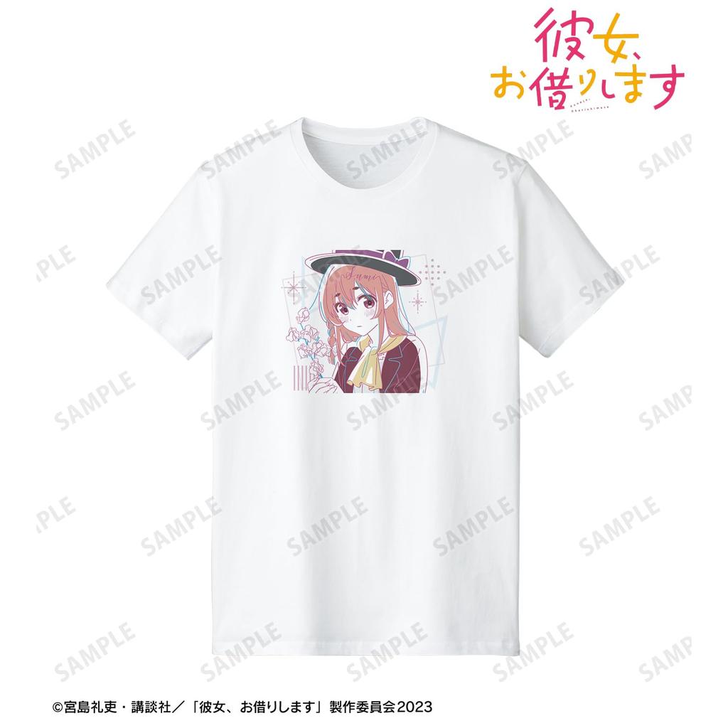 TV anime "Rent-A-Girlfriend" Sakurazawa Sumi Lette Graph T-shirt Women's Size M