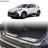 Car Rear Trunk Door Sill Guard Plate Threshold Panel Protective Decoration Cover Trim Accessories For Toyota C-HR CHR 2024 2025