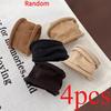 4pcs New Women Girls Colorful Nylon Elastic Hair Bands Ponytail Hold Small Hair Tie Rubber Bands Scrunchie Hair Accessories