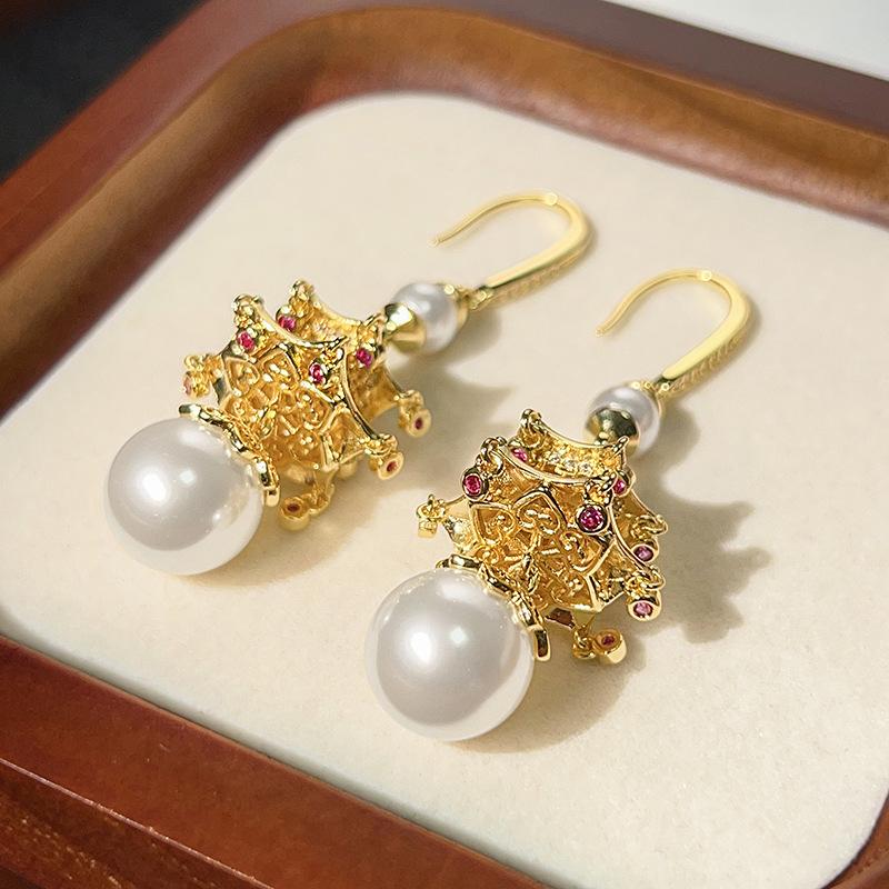 

Осенне-зимнее ожерелье серьги бижутерия универсальный этнический стиль ключичная цепочка ретро кулон китайский бисер нишевый женский